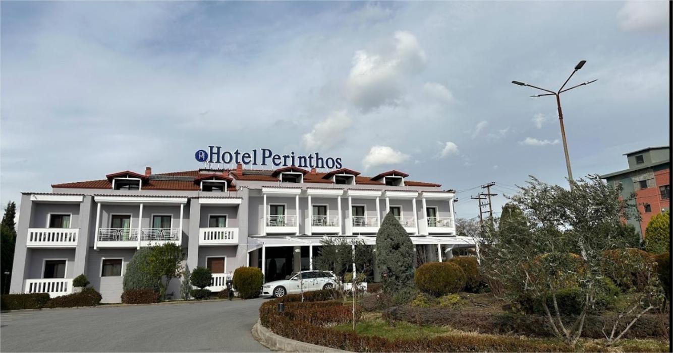 Perinthos Hotel Anchialos Exterior photo
